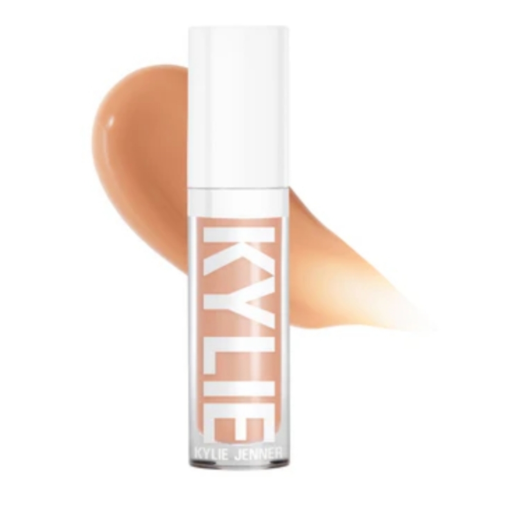 KYLIE JENNER PLUMPING LIP GLOSS 733 ON NEUTRAL NIB SHINY NUDE BEIGE